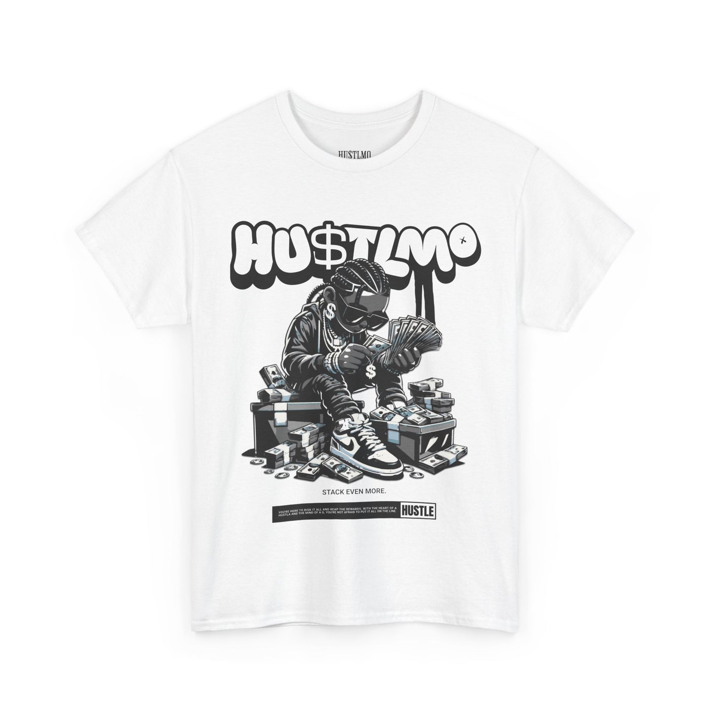 HUSTLMO x Stack Even More (Heavy Cotton) Graphic Tee