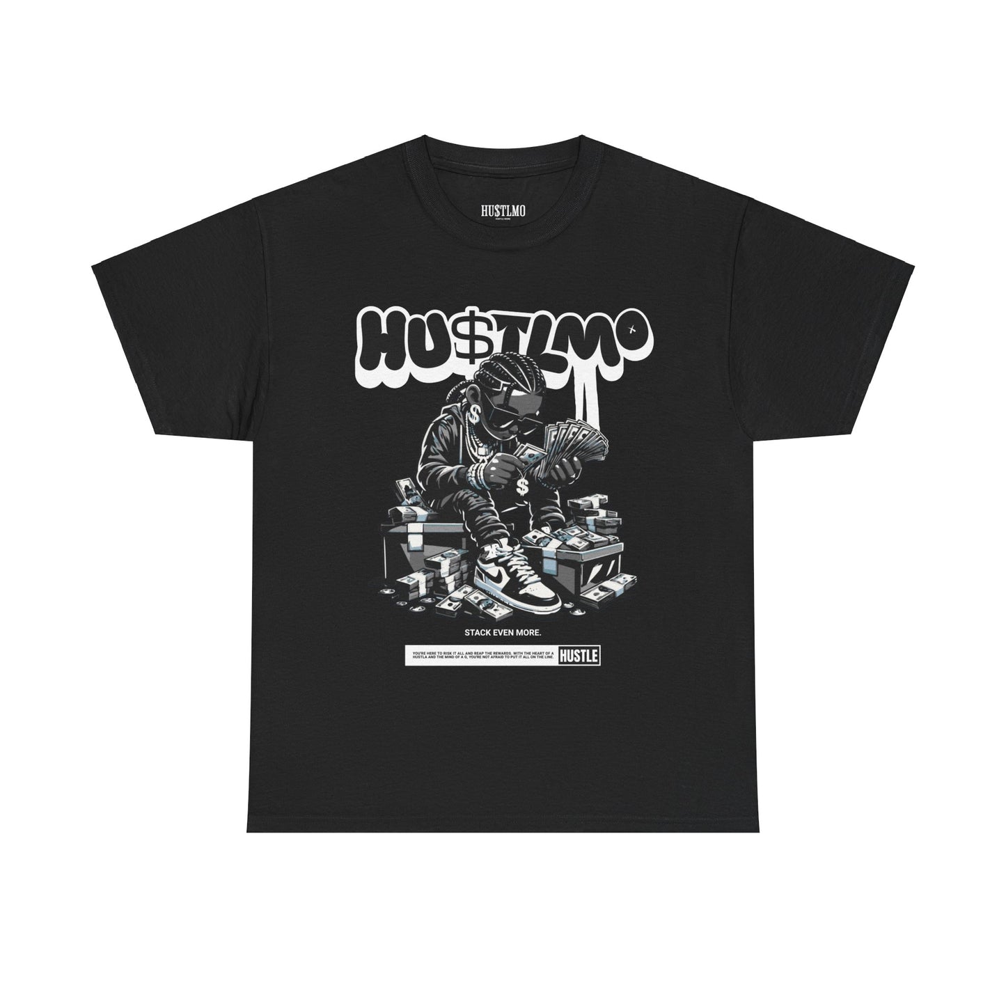 HUSTLMO x Stack Even More (Heavy Cotton) Graphic Tee