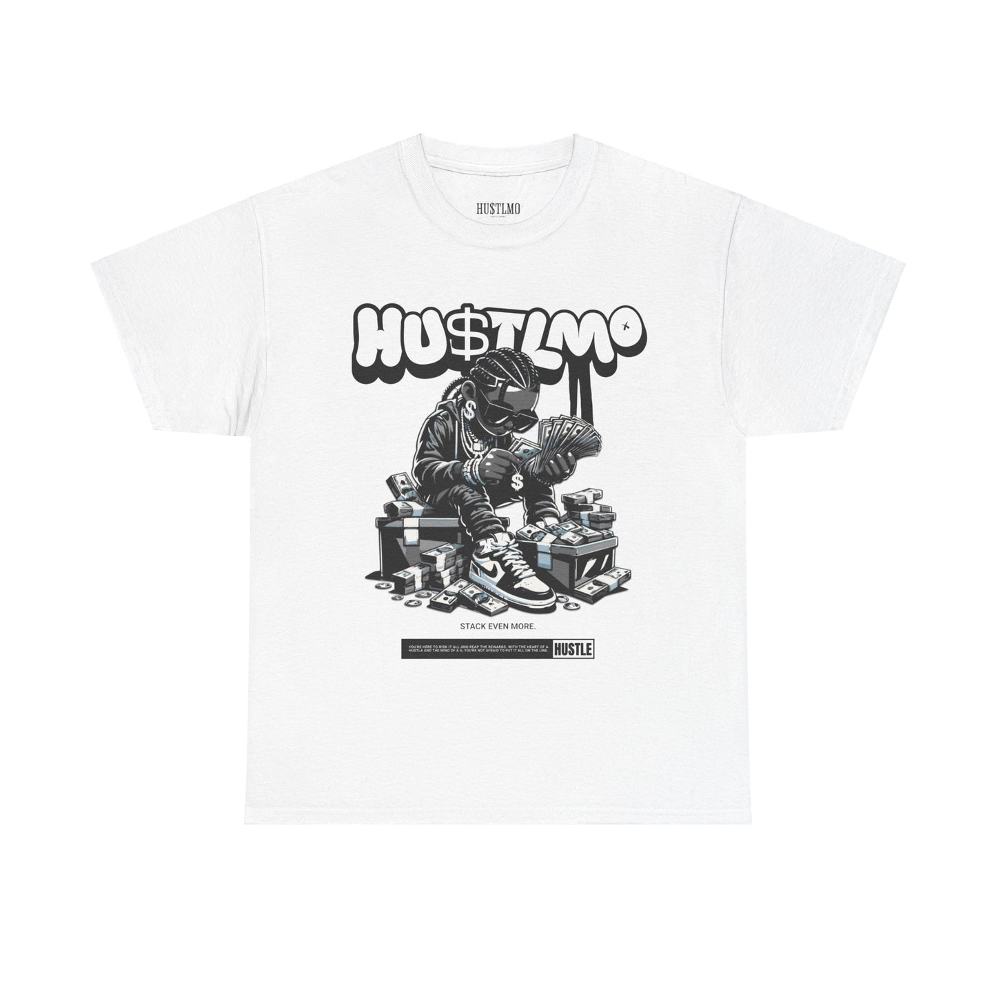 HUSTLMO x Stack Even More (Heavy Cotton) Graphic Tee