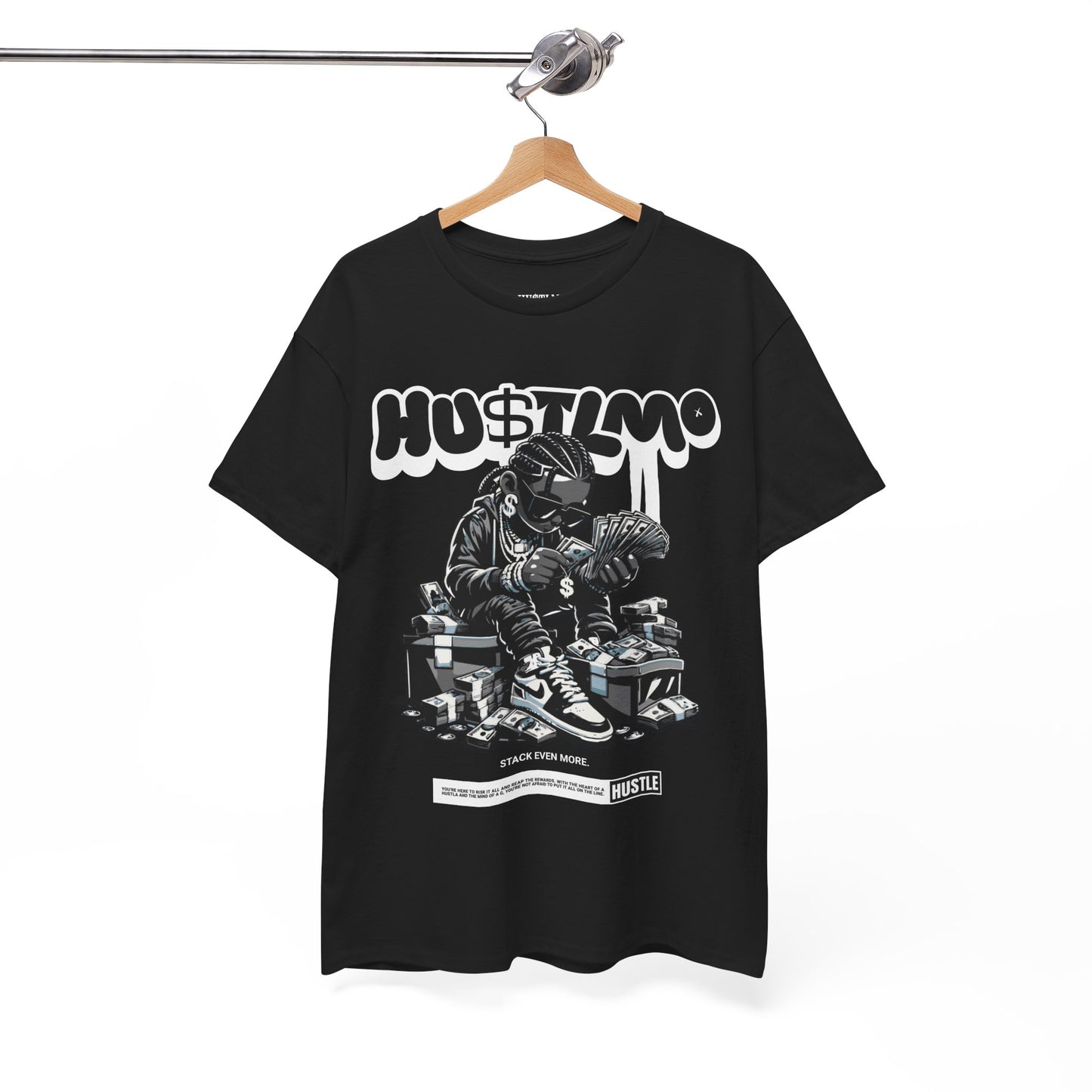 HUSTLMO x Stack Even More (Heavy Cotton) Graphic Tee